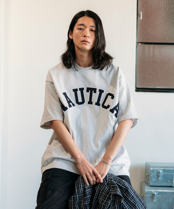 NAUTICA JAPAN Arch Logo S/S Tee
