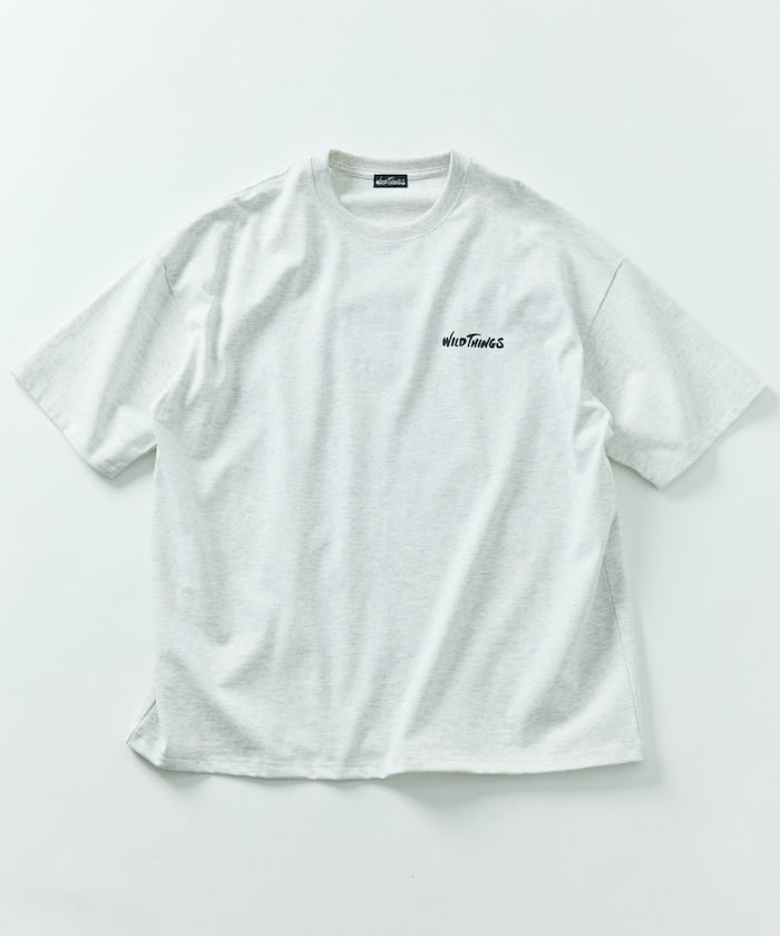 WILD THINGS × FREAK'S STORE Big Silhouette Tiger T-shirt