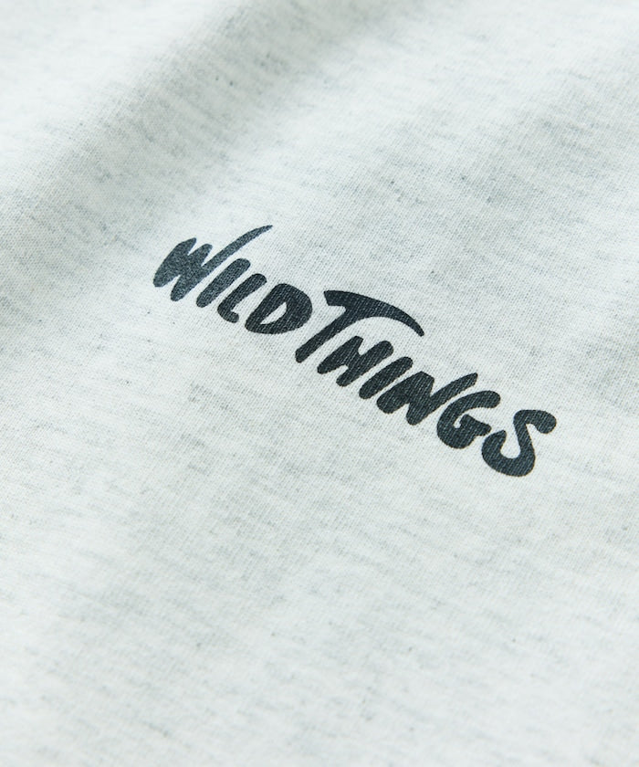 WILD THINGS × FREAK'S STORE Big Silhouette Tiger T-shirt