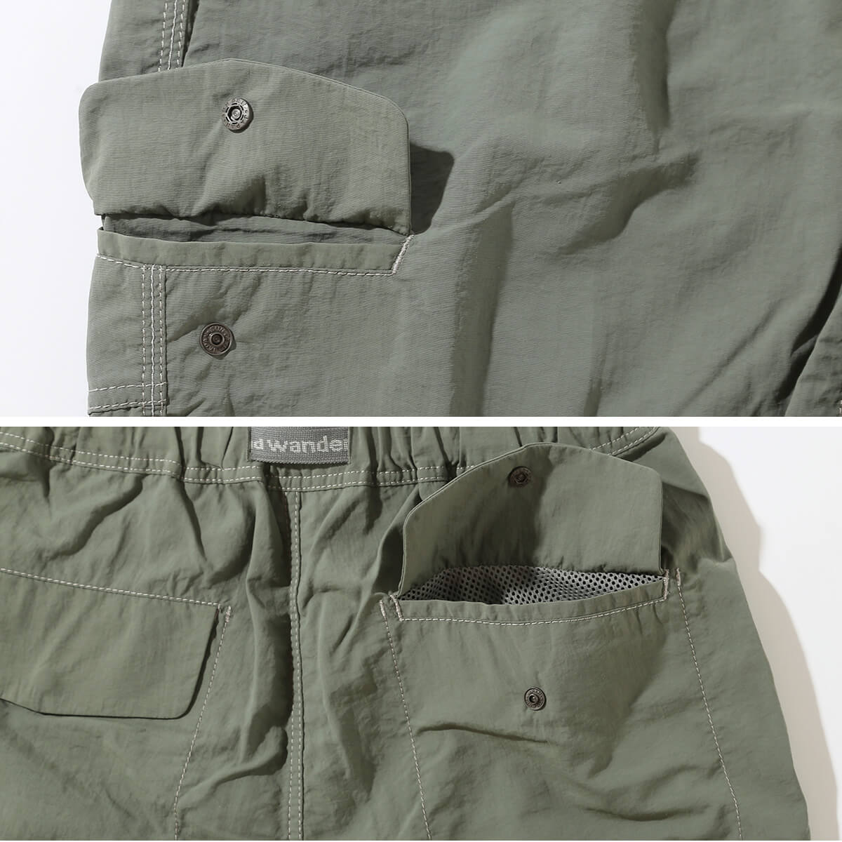 and wander ny taffeta hiker short pants