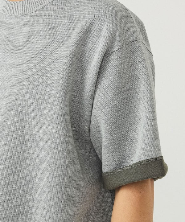 BEAMS Kanoko Jersey Crew Neck