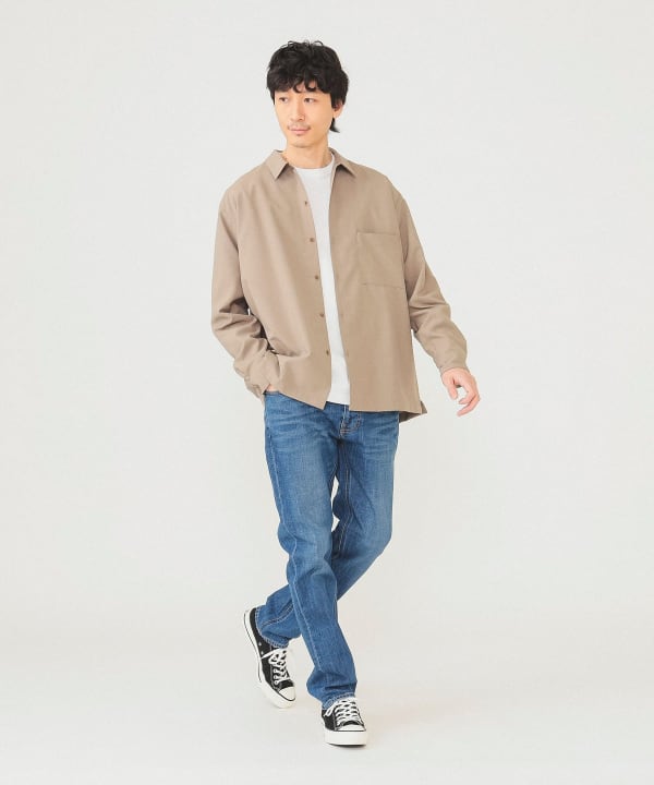 BEAMS Basic Stretch Denim Pants