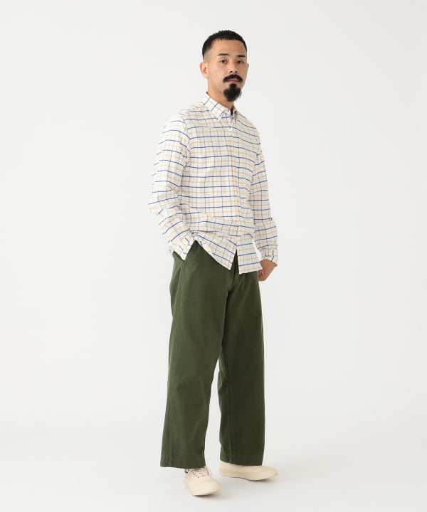 BEAMS PLUS MIL Trousers Herringbone