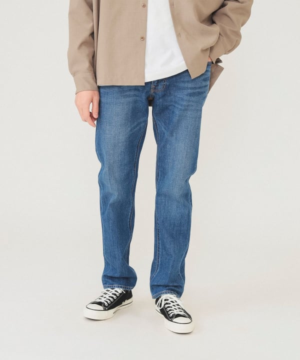 BEAMS Basic Stretch Denim Pants