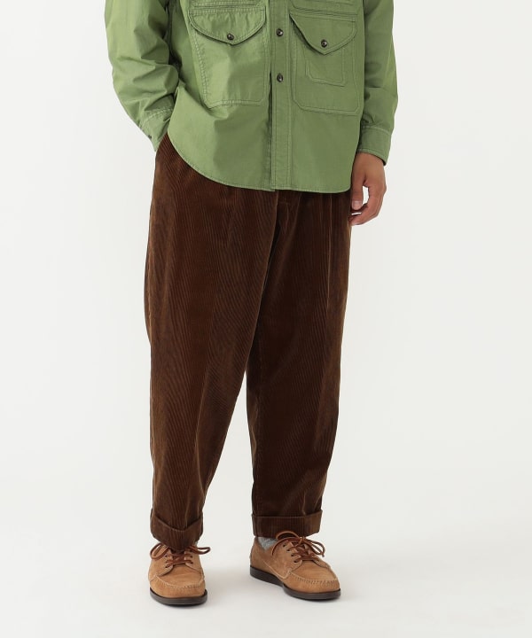 BEAMS PLUS 2Pleats Corduroy Pants