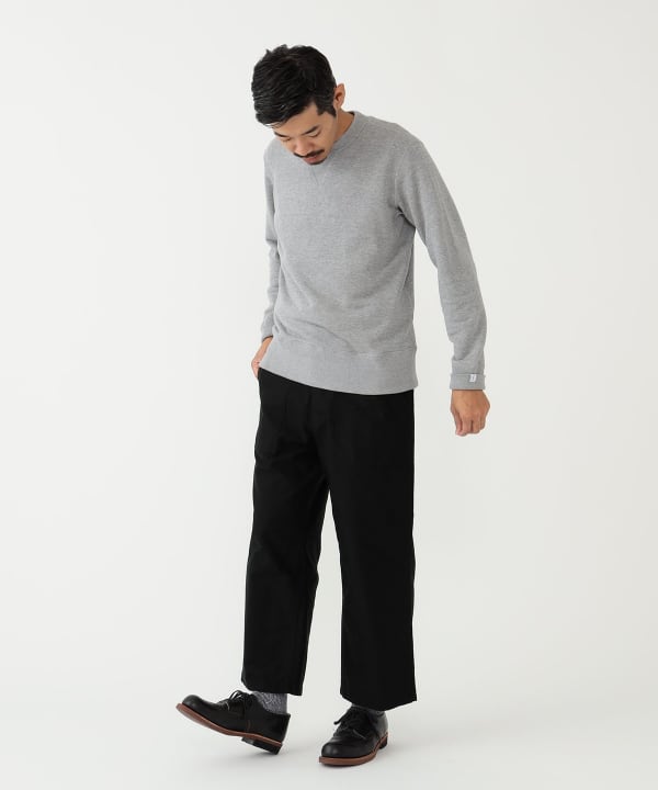 BEAMS PLUS x LOOPWHEELER Athletic Sweat Crew Neck