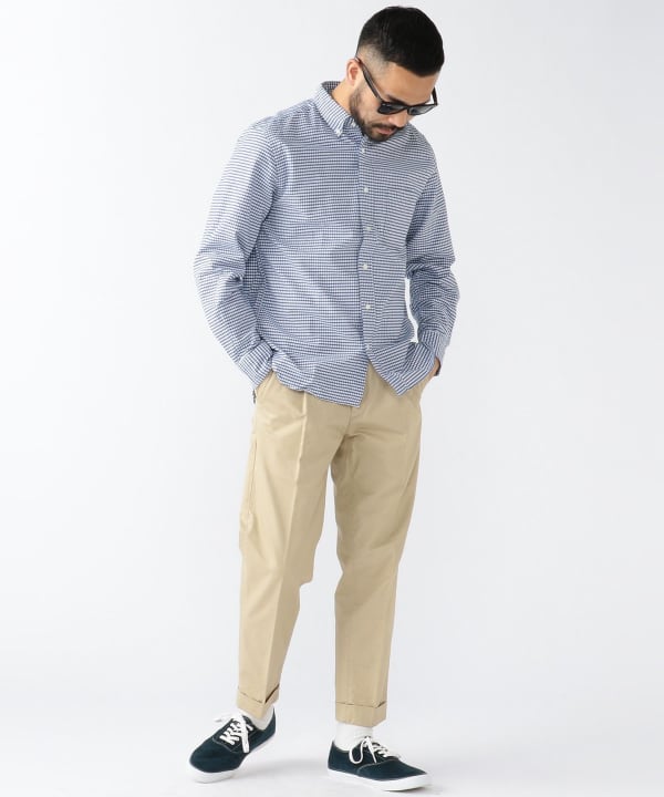 BEAMS PLUS 1 Pleat 80/3 Twill Pants