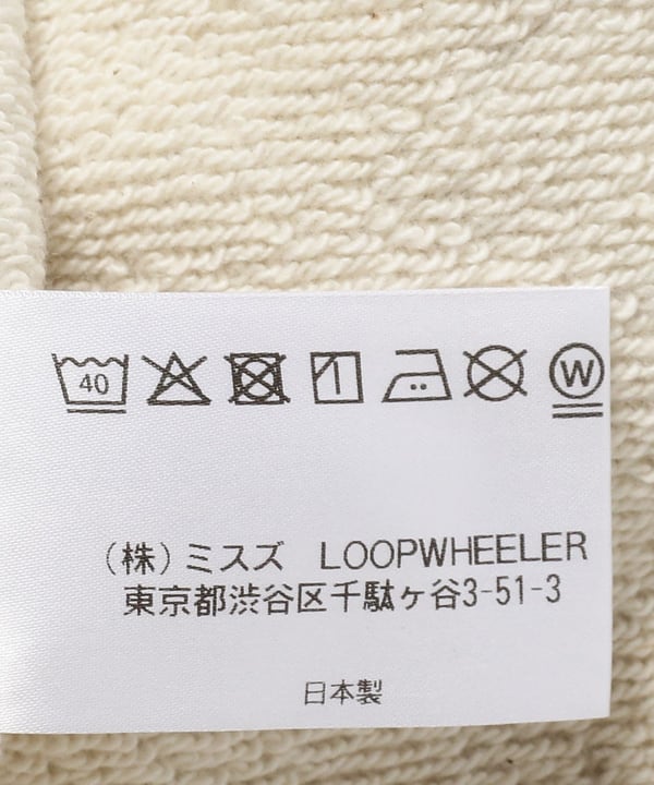 BEAMS PLUS x LOOPWHEELER Athletic Sweat Crew Neck