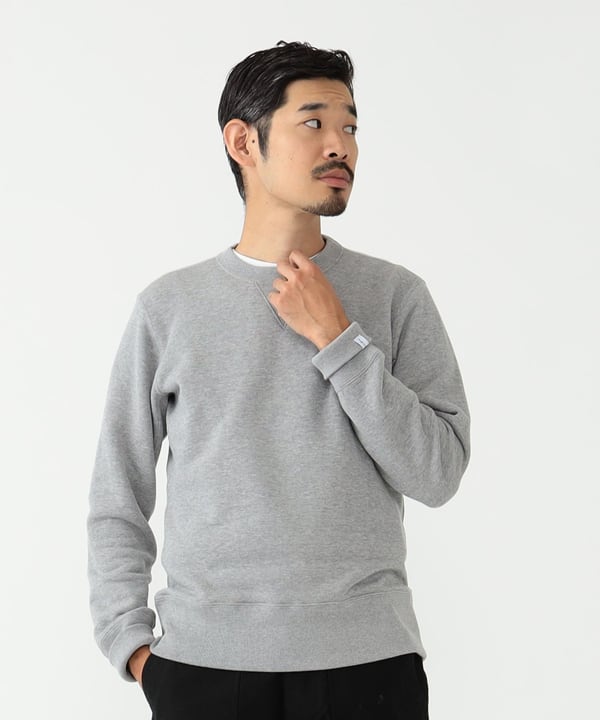 BEAMS PLUS x LOOPWHEELER Athletic Sweat Crew Neck