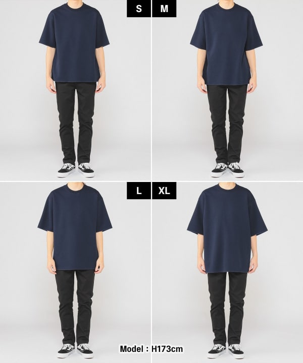 BEAMS Kanoko Jersey Crew Neck