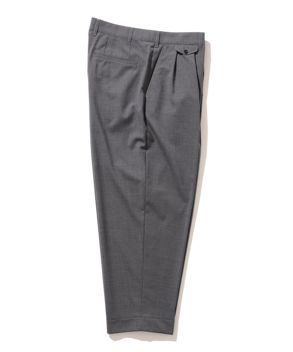 BEAMS PLUS 2 Pleats Wool Tropical