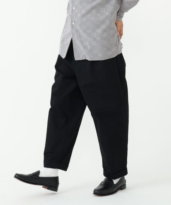 BEAMS PLUS 2 Pleats Twill Pants