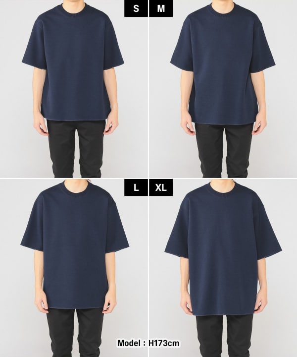 BEAMS Kanoko Jersey Crew Neck