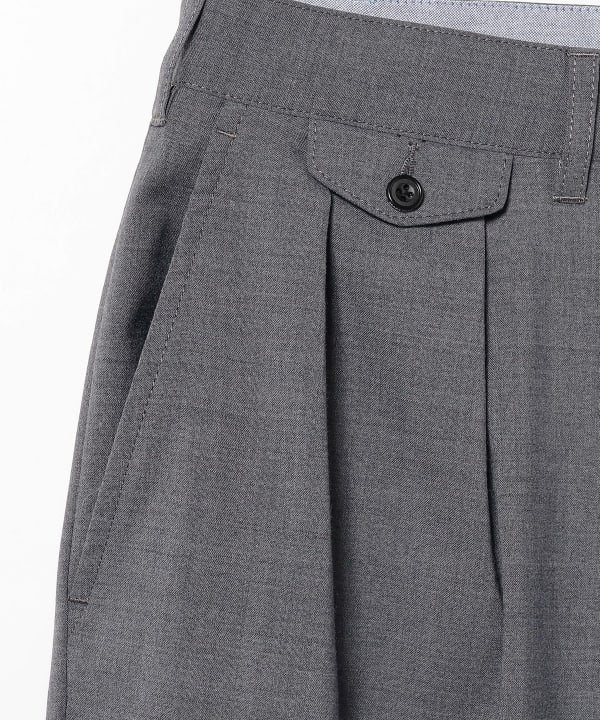 BEAMS PLUS 2 Pleats Wool Tropical