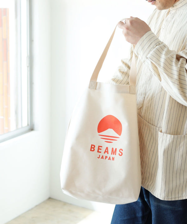 Evergreen Works Beams Japan Logo Tote Bag