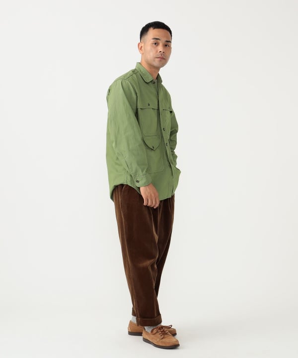 BEAMS PLUS 2Pleats Corduroy Pants