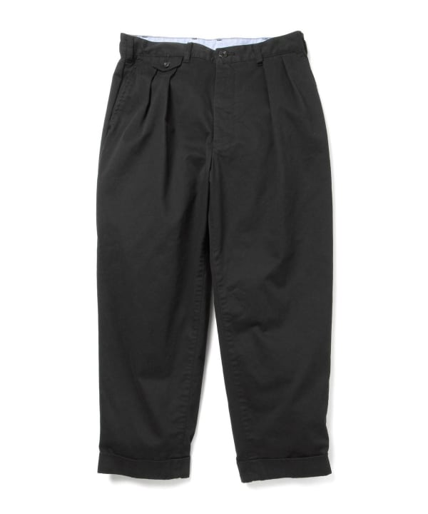 BEAMS PLUS 2 Pleats Twill Pants