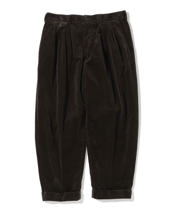BEAMS PLUS 2Pleats Corduroy Pants