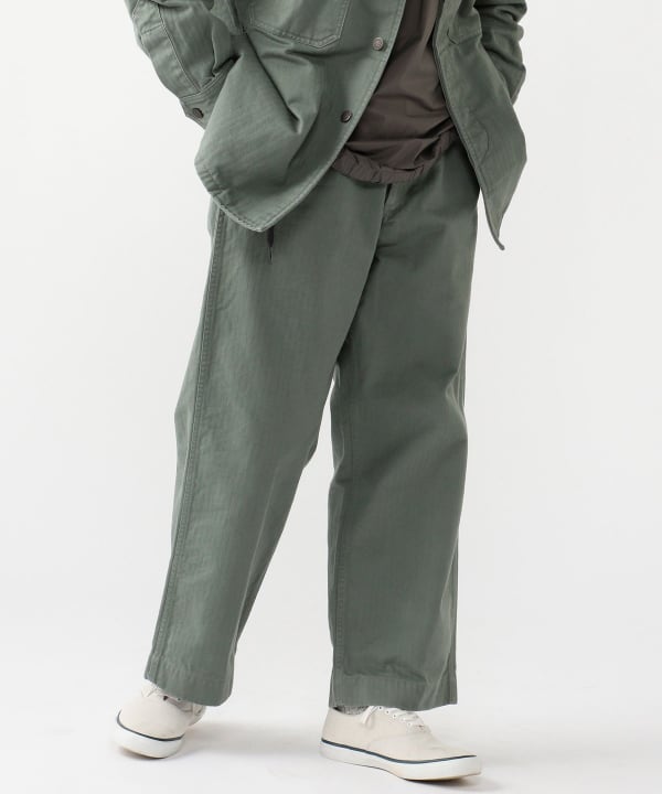 BEAMS PLUS MIL Trousers Herringbone