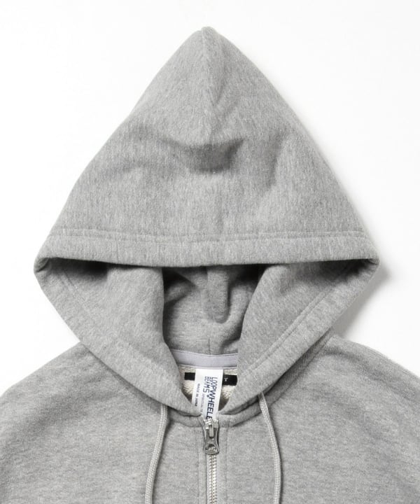 BEAMS PLUS x LOOPWHEELER Slim Zip Sweat Hoody