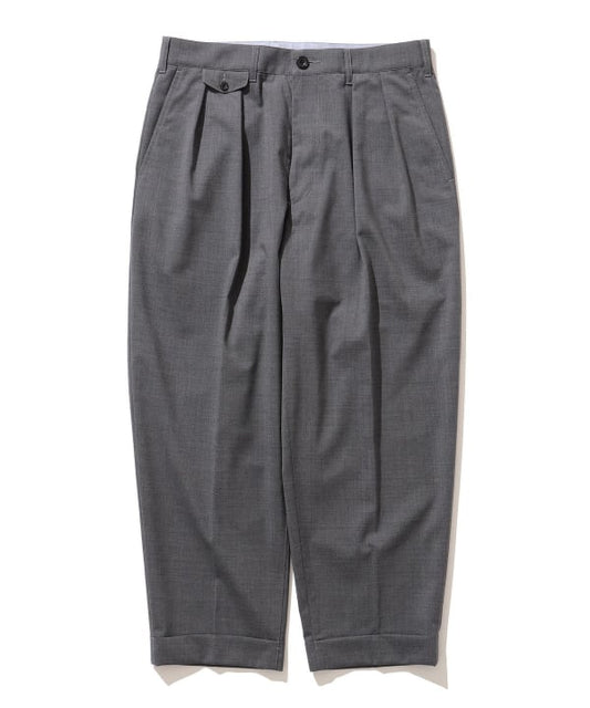 BEAMS PLUS 2 Pleats Wool Tropical