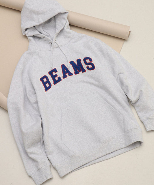 BEAMS Logo Basic Hoodie