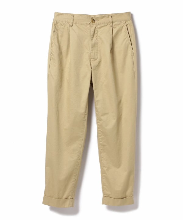 BEAMS PLUS 1 Pleat 80/3 Twill Pants