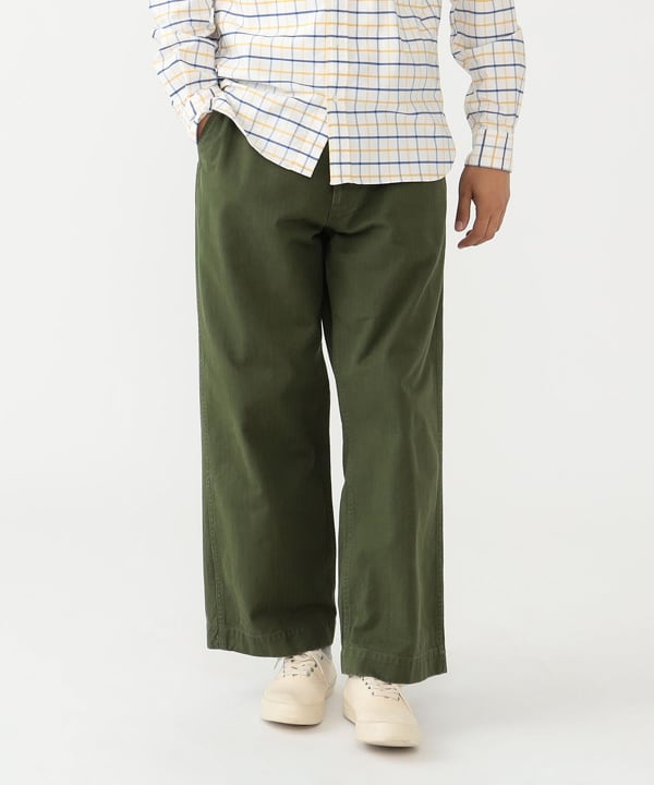 BEAMS PLUS MIL Trousers Herringbone