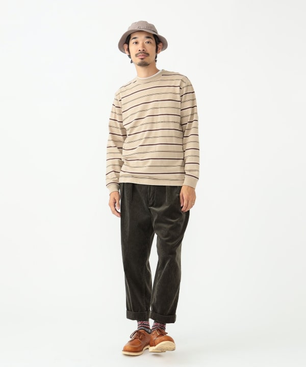BEAMS PLUS 2Pleats Corduroy Pants