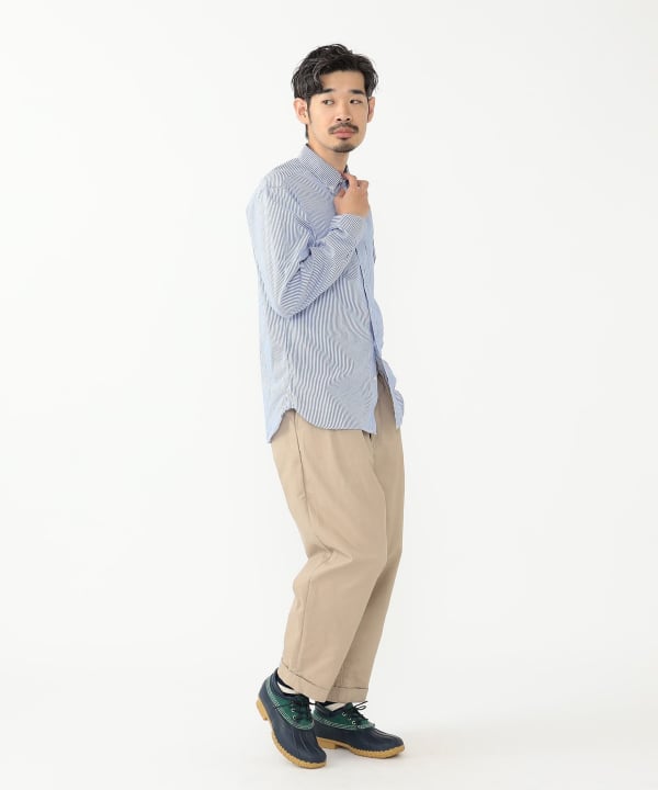 BEAMS PLUS 2 Pleats Twill Pants