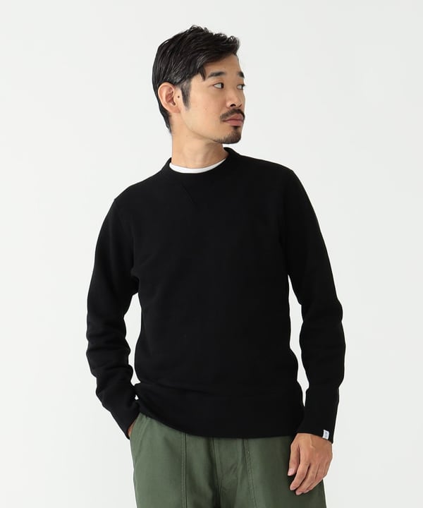 BEAMS PLUS x LOOPWHEELER Athletic Sweat Crew Neck