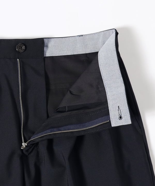 BEAMS PLUS 2 Pleats Wool Tropical