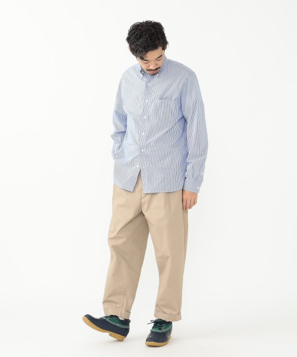 BEAMS PLUS 2 Pleats Twill Pants