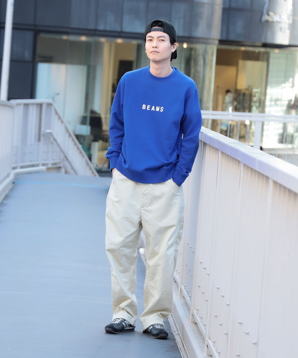 BEAMS Logo Sweatshirt 25SS