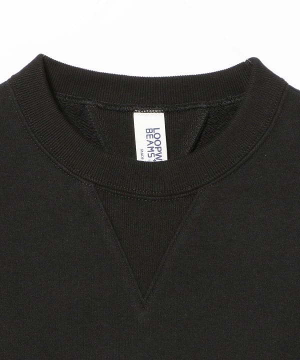 BEAMS PLUS x LOOPWHEELER Athletic Sweat Crew Neck