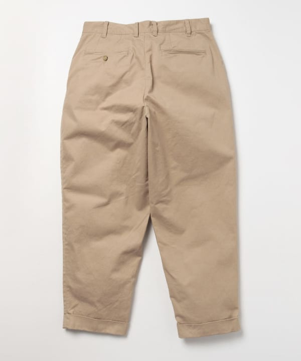 BEAMS PLUS 2 Pleats Twill Pants