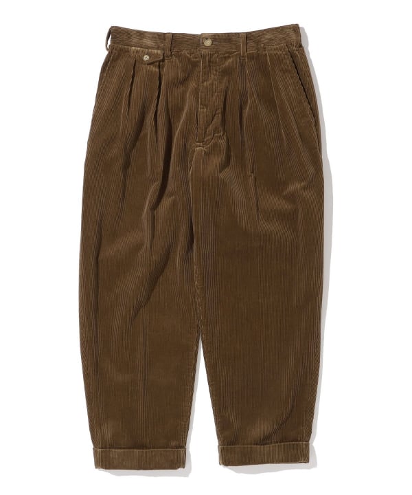 BEAMS PLUS 2Pleats Corduroy Pants