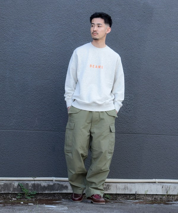 BEAMS Logo Sweatshirt 25SS