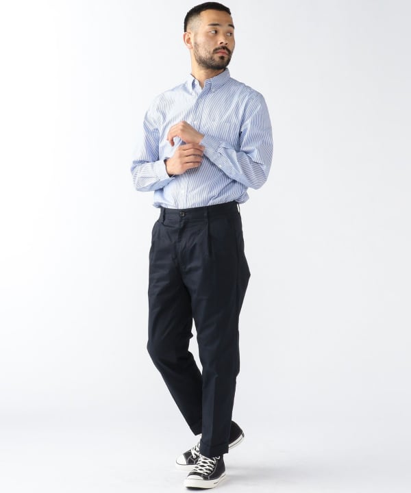 BEAMS PLUS 1 Pleat 80/3 Twill Pants