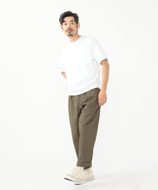 BEAMS PLUS 2 Pleats Twill Pants