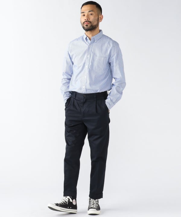 BEAMS PLUS 1 Pleat 80/3 Twill Pants