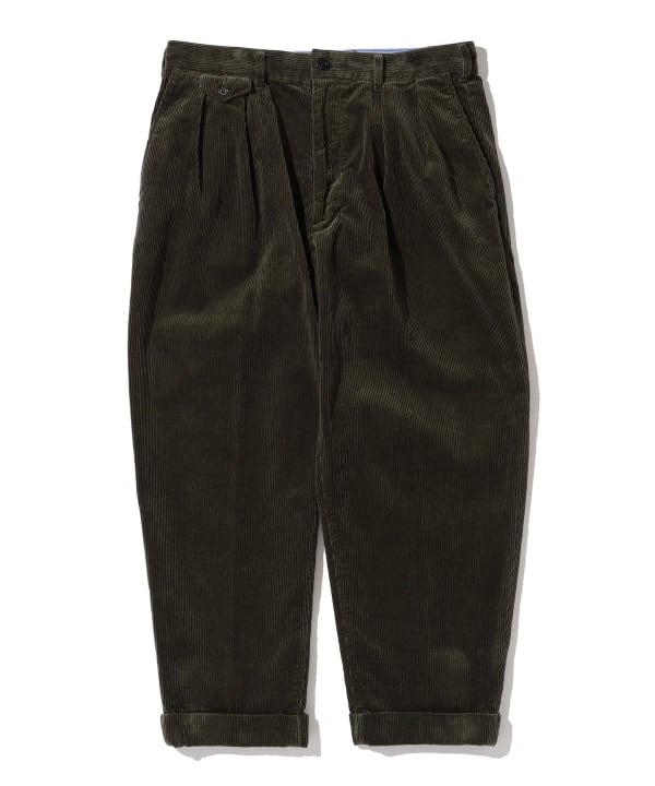 BEAMS PLUS 2Pleats Corduroy Pants