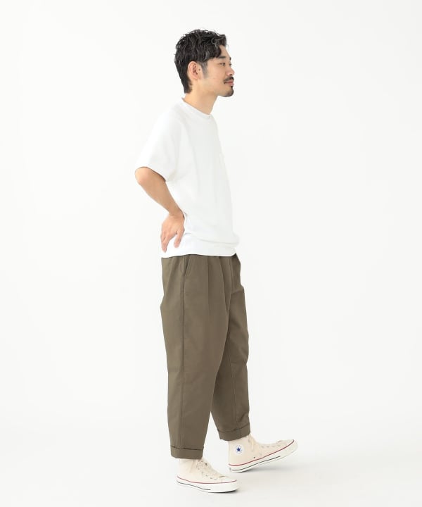 BEAMS PLUS 2 Pleats Twill Pants