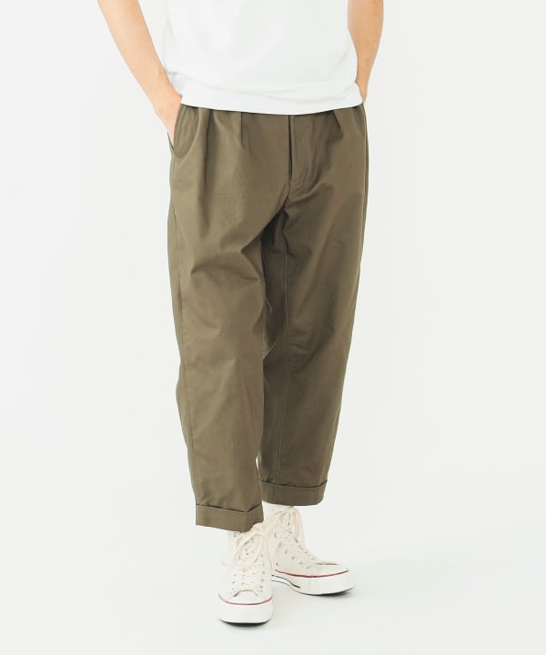 BEAMS PLUS 2 Pleats Twill Pants