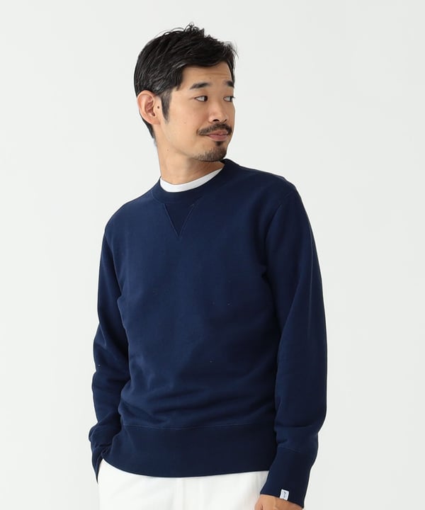 BEAMS PLUS x LOOPWHEELER Athletic Sweat Crew Neck