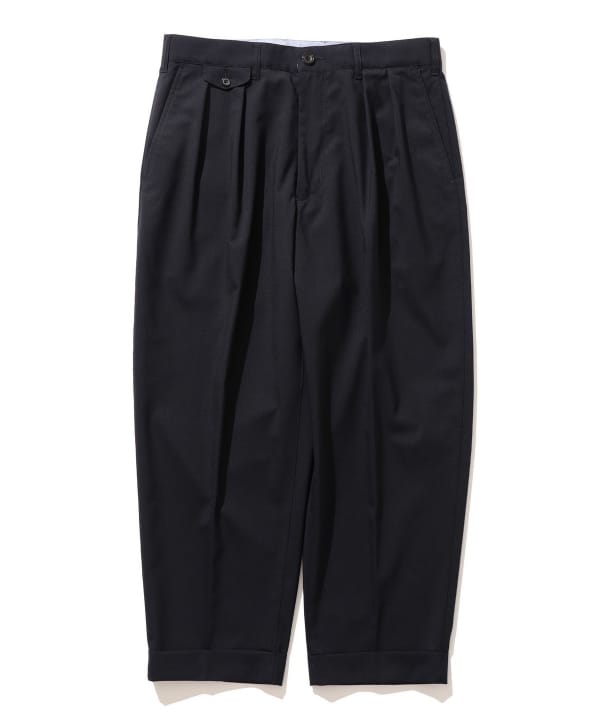 BEAMS PLUS 2 Pleats Wool Tropical