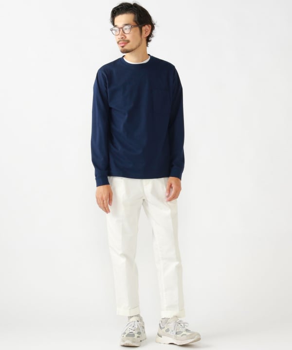 BEAMS PLUS 1 Pleat 80/3 Twill Pants