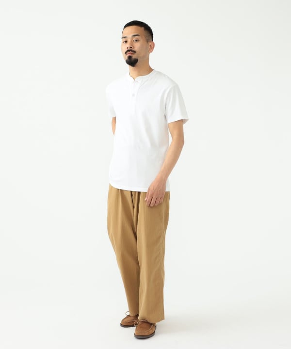 BEAMS PLUS 2 Pack Henley Tee