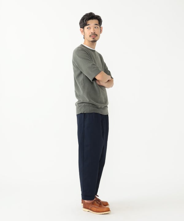 BEAMS PLUS 2 Pleats Twill Pants