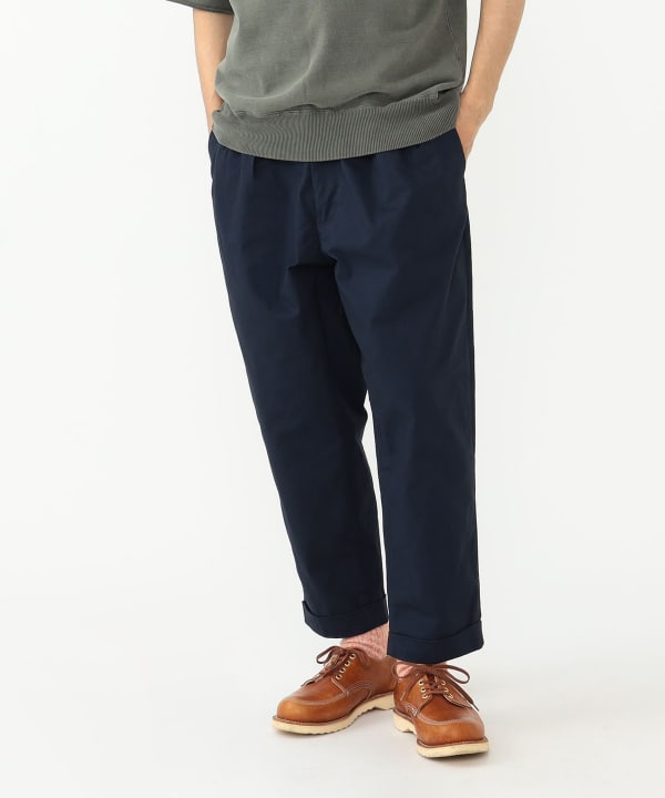 BEAMS PLUS 2 Pleats Twill Pants